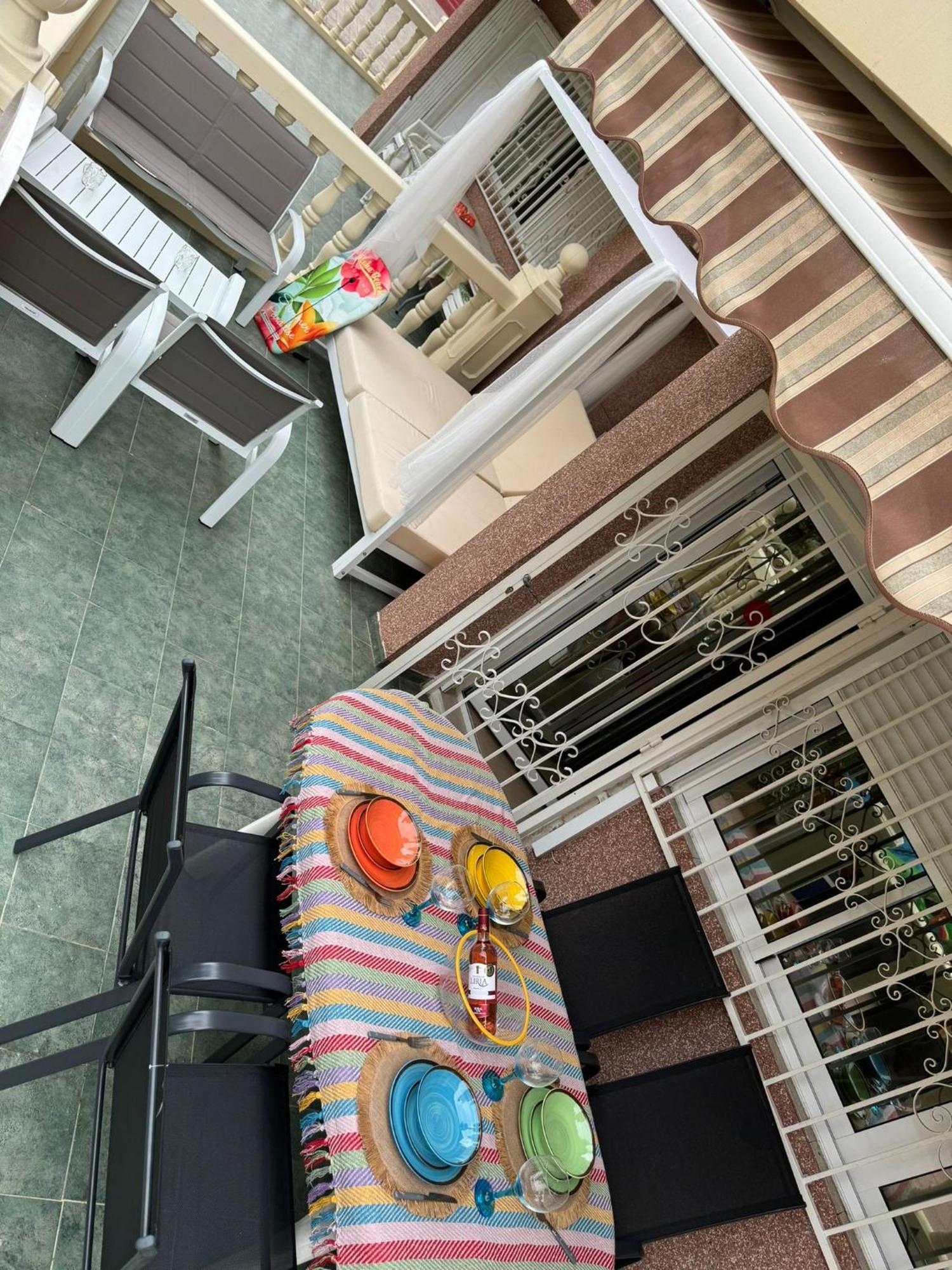 Super Terrace Levante Front Line Apartment Los Ranchos Self Check-In, Free Parking ベニドルム エクステリア 写真