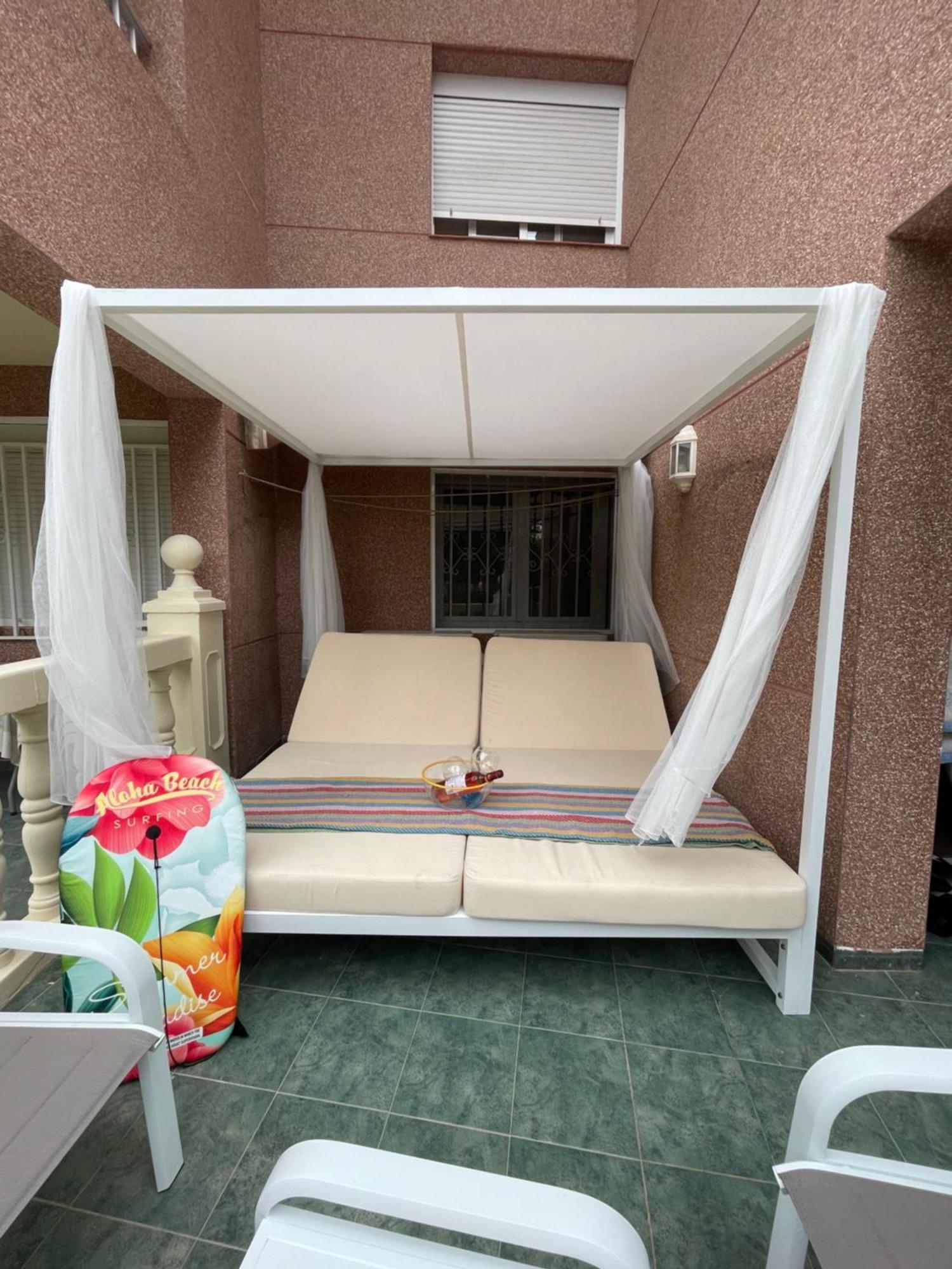 Super Terrace Levante Front Line Apartment Los Ranchos Self Check-In, Free Parking ベニドルム エクステリア 写真