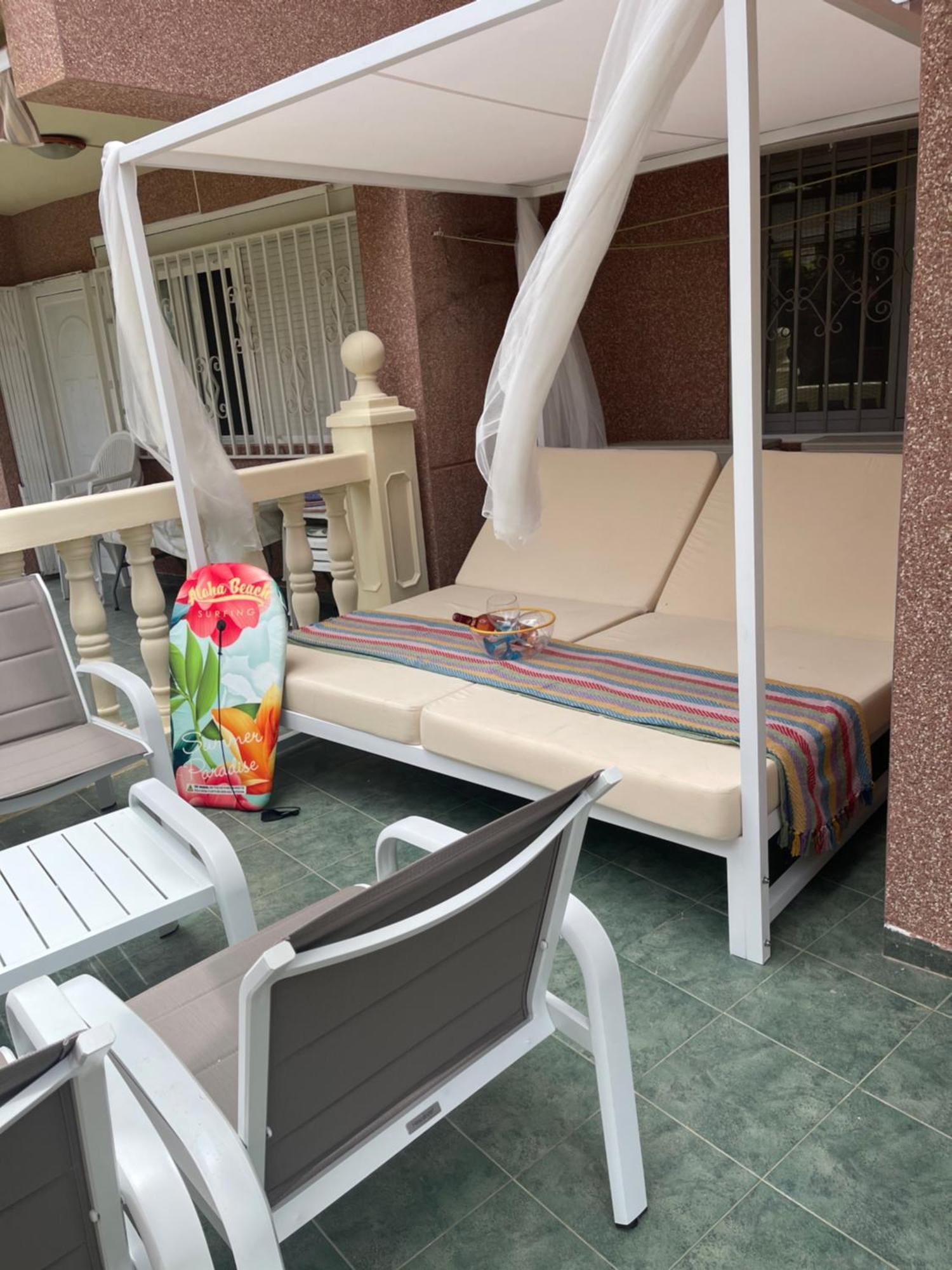 Super Terrace Levante Front Line Apartment Los Ranchos Self Check-In, Free Parking ベニドルム エクステリア 写真