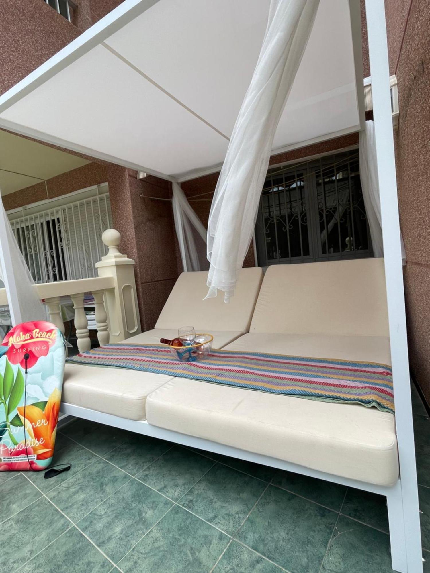 Super Terrace Levante Front Line Apartment Los Ranchos Self Check-In, Free Parking ベニドルム エクステリア 写真