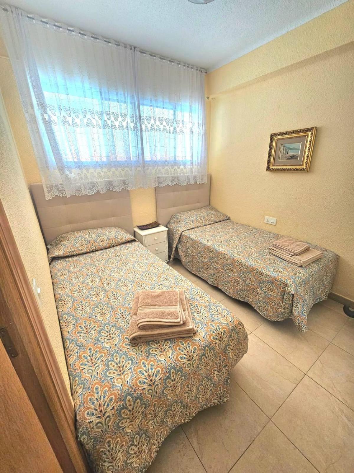 Super Terrace Levante Front Line Apartment Los Ranchos Self Check-In, Free Parking ベニドルム エクステリア 写真