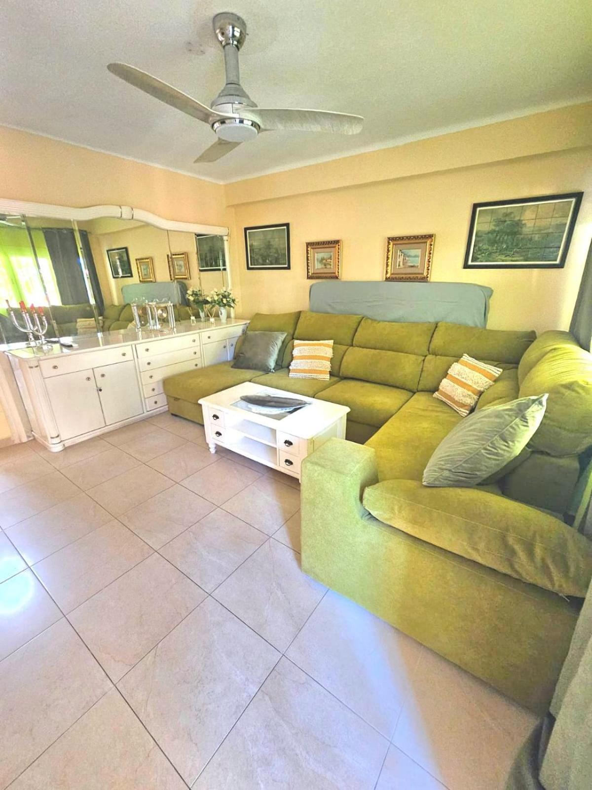 Super Terrace Levante Front Line Apartment Los Ranchos Self Check-In, Free Parking ベニドルム エクステリア 写真