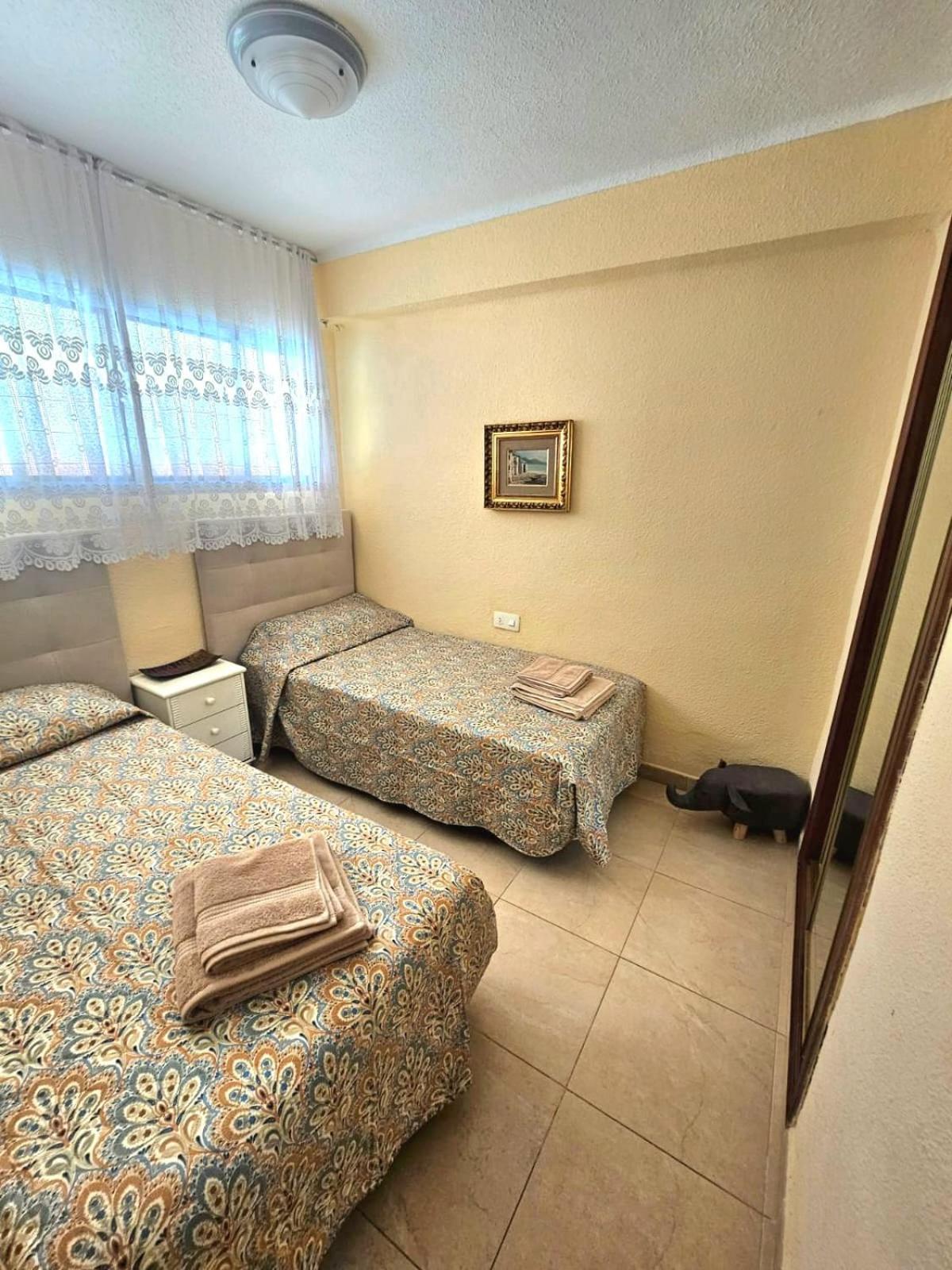 Super Terrace Levante Front Line Apartment Los Ranchos Self Check-In, Free Parking ベニドルム エクステリア 写真