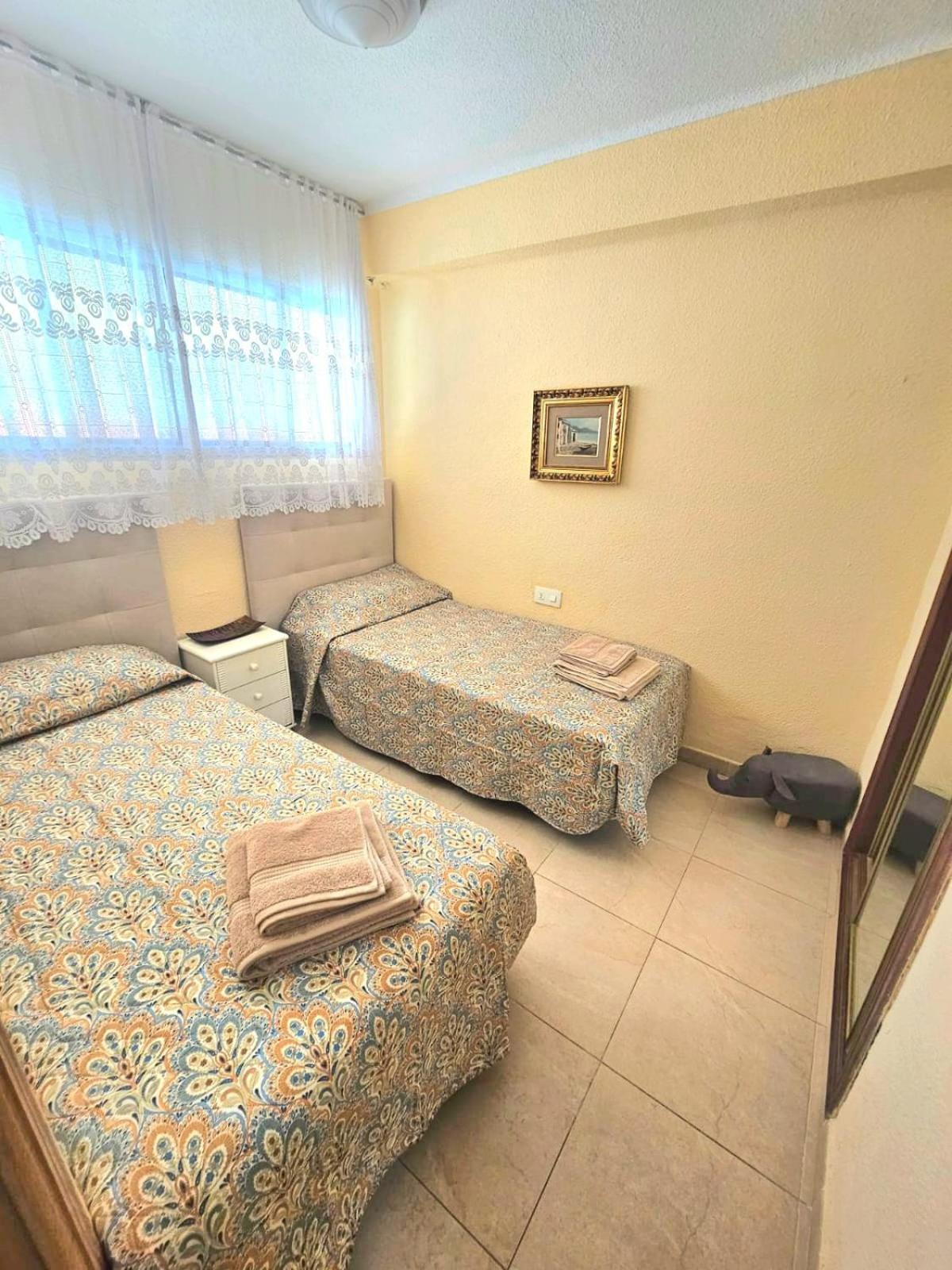 Super Terrace Levante Front Line Apartment Los Ranchos Self Check-In, Free Parking ベニドルム エクステリア 写真